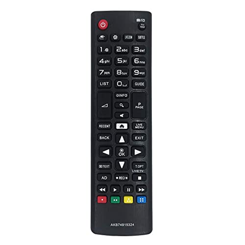 Myhgrc Nuovo Telecomando Lg Akb74915324 Sostitutivo Per Telecomando Lg Smart Tv Led Lcd 32Lh590U 32Lh604V 43Lh630V 49Lh590V - Nessuna Configurazione N