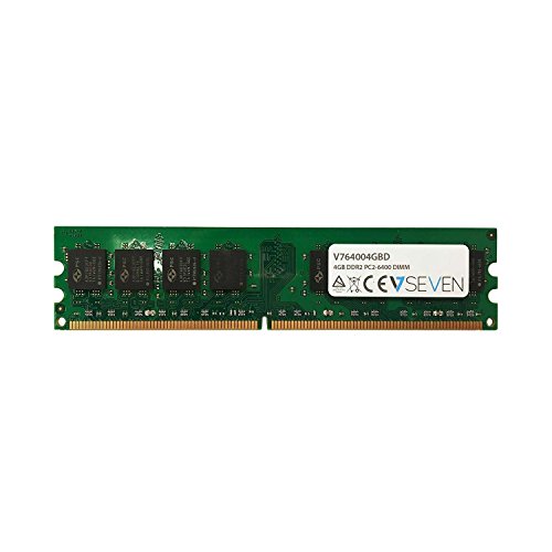 V7 V764004Gbd V7 4Gb Ddr2 Pc2-6400 800Mhz Dimm Desktop Modulo Di Memoria - V764004Gbd