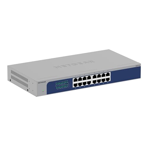 Netgear (Gs516V3) Switch 16 Ports Rj45 Gigabit