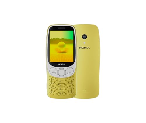 Nokia 3210 [2024] 6,1 Cm [2.4] 89 G Oro Telefono Cellulare Basico (Nokia 3210 4G Ta-1618 Ds Gbie Y2K Gold)