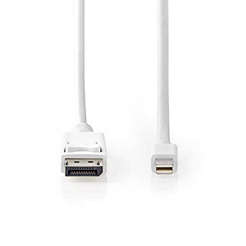 Nedis Cavo Mini Displayport | Displayport 1.4 | Mini-Displayport Maschio | Displayport Maschio | 48 Gbps | Nichelato | 2.00 M | Rotondo | Pvc | Bliste