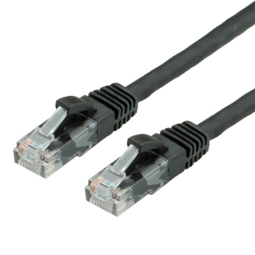 Value Cavo Lan Cat 6A Component Level | Cavo Di Rete Utp Ethernet Con Connettore Rj45 | Nero 10 M