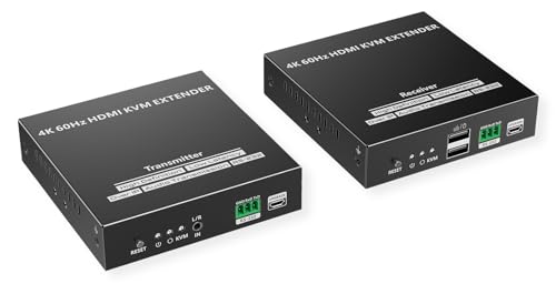 Value Kvm - Prolunga Via Cat.6/6A, Hdmi, Max. 120 M
