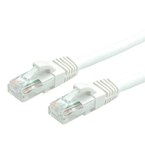 Value Cavo Lan Cat 6A Component Level | Cavo Di Rete Utp Ethernet Con Connettore Rj45 | Bianco 10 M