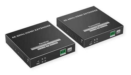 Value Prolunga Hdmi Tramite Ip, Ipcolor, 4K60Hz, 120 M