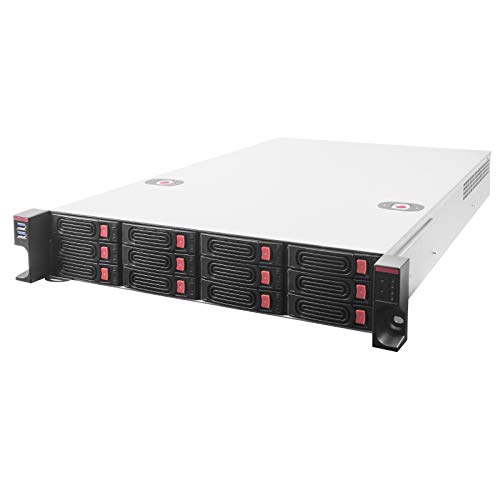 Silverstone Chasis De Almacenamiento Con Montura En Rack 2U De 12 Bahías 2,5€ /3,5€ Hdd/Ssd Con Interfaz Mini-Sas Hd Sff-8643 12