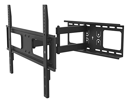 Deltaco Supporto Da Parete Per Tv Da 37 A 70 Pollici, Piatto E Curvo Fino A 50 Kg, Standard Vesa Da 200 X 200 Mm A 600 X 400 Mm, Con Gestione Dei Cavi