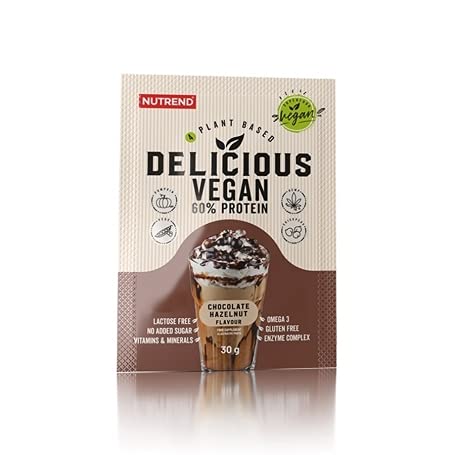 Nutrend - Delicious Vegan Protein (Cioccolato E Nocciola, 50G)