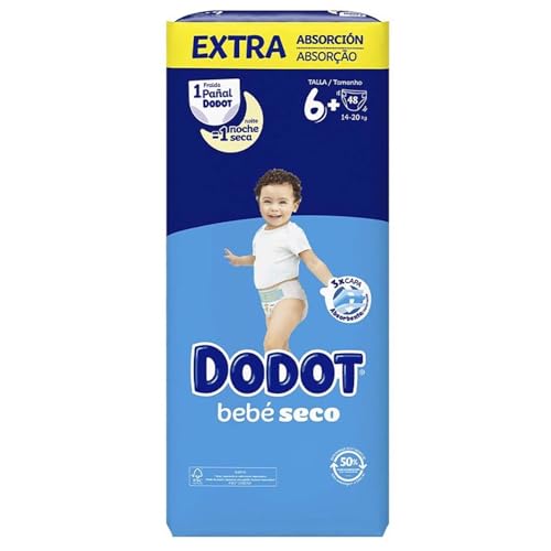 Dodot Bambino Secco Extra - Jumbo Pack Taglia 6-48 Pz.