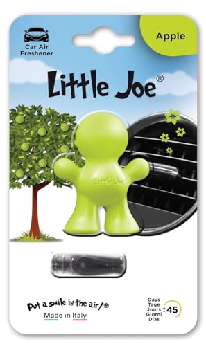 Little Joe Verde Mela/Mela Verde, Circa 45 Giorni, Deodorante Per Auto, Ideale Anche In Casa, Guardaroba, Ecc