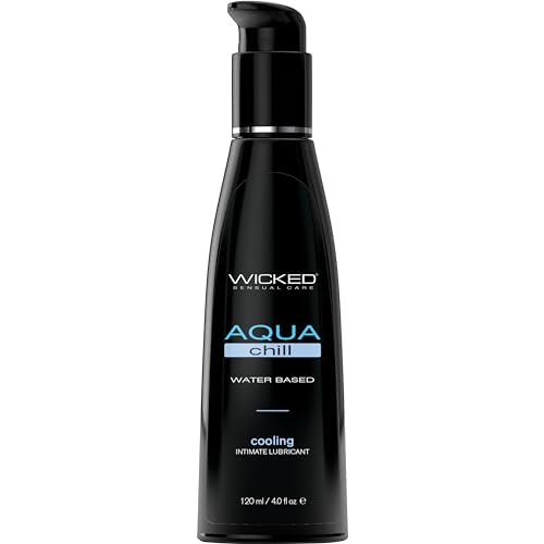 Wicked Sensual Care Lubrificante Aqua Chill Transparent 120 Ml