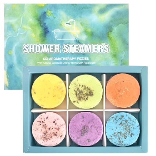 Bombe Da Bagno, 6 Bombe Da Bagno Naturali E Biologiche, Oli Essenziali Naturali Sale Da Bagno Effervescente Trattamento Spa Fragrante, Pulito E Idrata