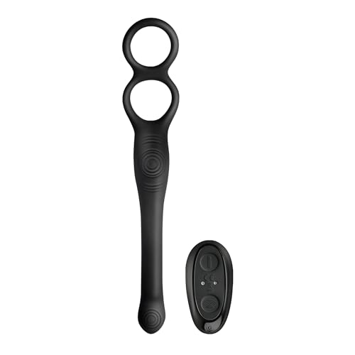The-Vibe Vibratore Prostatico Con Telecomando - Massaggiatore Prostatico Con Anello Vibrante Per Il Cazzo - Stimolatore Anale Con 2 Motori Potenti E T