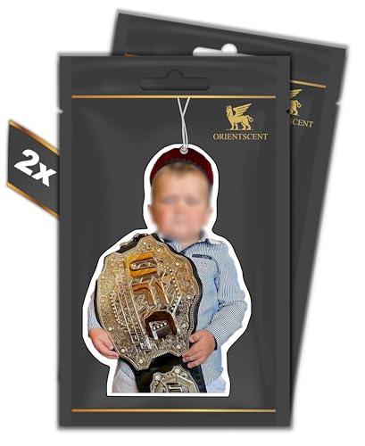 Set Da 2 Pezzi Di Albero Profumato Ufc Veterano – Deodorante Automatico Per Auto Divertente Tuning – Car Air Freshener Ciondolo Profumato Auto (2 Pezz