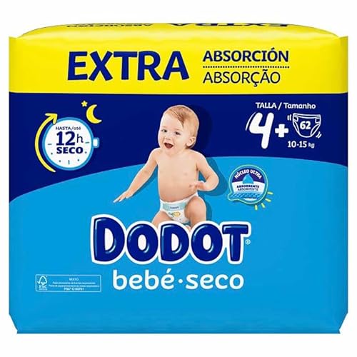 Dodot Baby Dry Extra - Jumbo Pack Taglia 4-62 Pz.