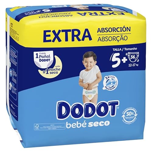Dodot Baby Dry Extra - Jumbo Pack Taglia 5-56 Pz.