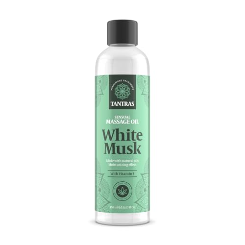 Intimateline | Tantras Love Oil- Olio Per Massaggi Profumato, Fragranza Ai Feromoni, 150 Ml (White Musk)