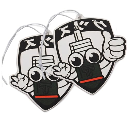 Vmg-Store Set Di 2 Deodoranti Per Auto, Profumatore Air Freshener Profumo Divertente Ciondolo Design (148 Spark Plug)