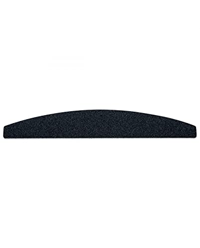 Lima Per Unghie Professionale Mezza Luna Nera Grana 180/180 Aurore
