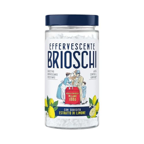 Effervescente Brioschi - Preparato Granulare Effervescente, Rinfrescante E Dissetante Con Squisito Estratto Di Limone, Che Allevia La Sensazione Di Go