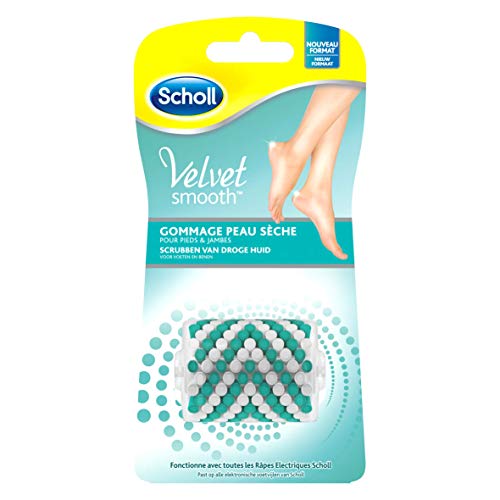 Scholl - Rullo Scrub Per Pelle Secca Piedi E Gambe – Velvet Smooth – La Confezione Da 2 Rotoli
