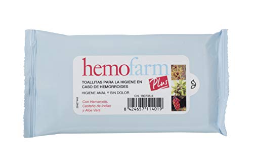 Hemofarm Plus 20 Toallitas