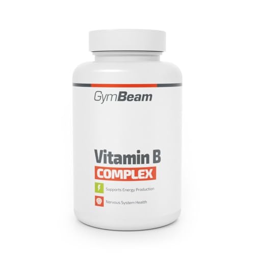 Gymbeam Vitamina B Complex - Integratore Con 8 Vitamine B Essenziali Per Il Sistema Nervoso, Cuore E Psiche - Vitamina B Complex Per Vista, Pelle E Ca