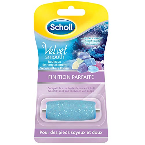 Scholl Velvet Smooth - Rullo Di Ricambio, Finitura Perfetta, 1 Unità