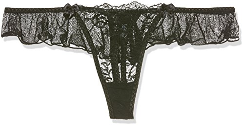 Softline 5591238417 Collezione String Sexy Noir/Blanc Vita M/L