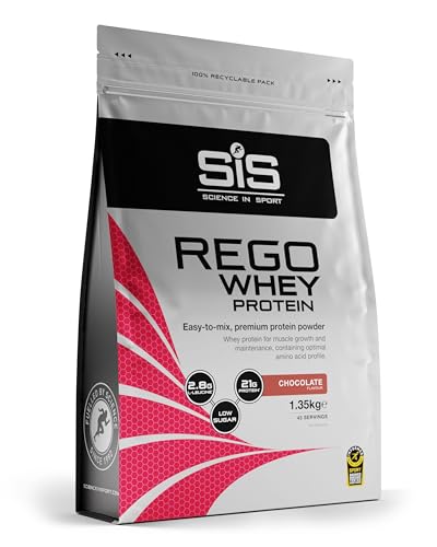 Science In Sport Rego Whey Protein 1,35Kg Cioccolato - Drink Di Recupero In Polvere Con Carboidrati, Proteine In Polvere, Elettroliti, Vitamine E Mine