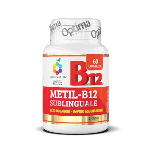 Metil-B12 Sublinguale - Senza Glutine E Vegano, 60 Compresse
