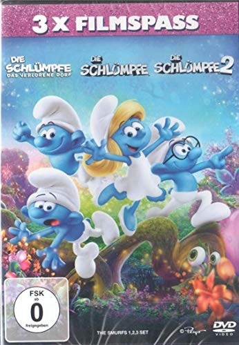 Die Schlümpfe 3Er Box (Die Schlümpfe - Das Verlorene Dorf, Die Schlümpfe 2, Die Schlümpfe)