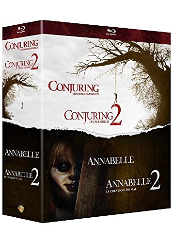 Warren - Collection De 4 Films - Annabelle Et Conjuring - Coffret Blu-Ray
