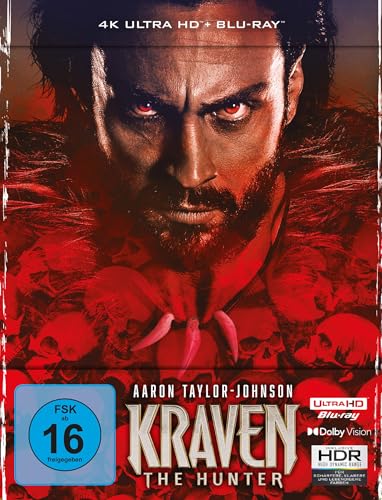 Kraven The Hunter - Limited Steelbook (4K Ultra Hd + Blu-Ray)
