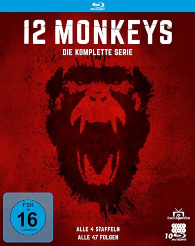 12 Monkeys - Die Komplette Serie (Alle 4 Staffeln) (Fernsehjuwelen)