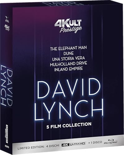 David Lynch - "4Kult Prestige Edition" - 5 Dischi (4 4K + 1 Bd)
