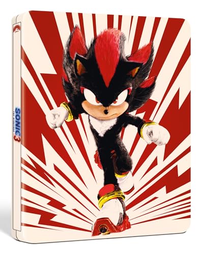 Sonic 3 (Steelbook 4K Uhd + Blu-Ray)