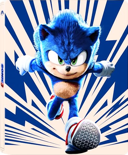 Sonic 3 (Steelbook 4K Uhd + Blu-Ray)