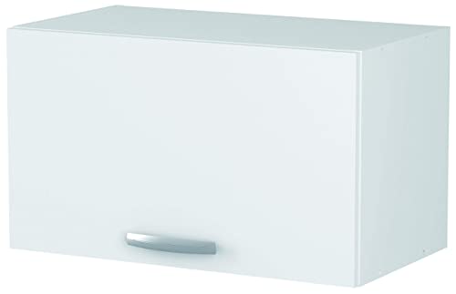 13Casa - Adrià A3 - Pensile Cucina. Dim: 60X28X35 H Cm. Col: Bianco. Mat: Melamina.