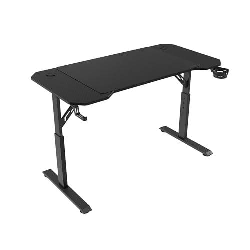 Mars Gaming Mgd100Rgb, Tavolo Gaming Rgb, Mousepad Xxl, Supporto Cuffie + Bottiglia, 100X60Cm, Rosa