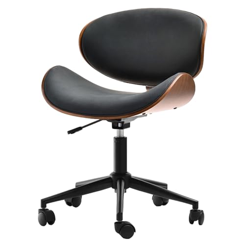 Aranaz S.L. Manufacturas De La Madera Sedia Da Ufficio 'Argi' Nera 52 X 46 X 63 Cm, Nero, 52X46X63Cm