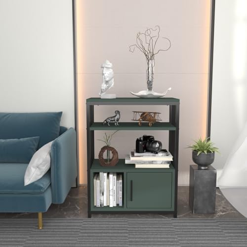 Hanah Home Bookshelf, Green Black, Taglia Unica