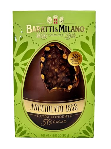 Uovo Nocciolato 1858 Extra Fondente 370 Gr Astucciato