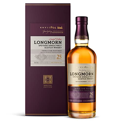Longmorn 25 Years Old Speyside Single Malt Scotch Whisky 52,8% Vol. 0,7L In Giftbox