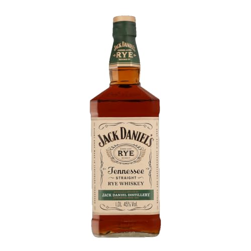 Jack Daniel’S Tennessee Rye-Whiskey Filtrato Goccia A Goccia Attraverso Il Carbone. Giusto Equilibrio Tra Sapore Dolce E Legnoso. Vol 45% - 100 Cl