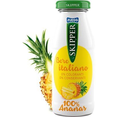 Succo Skipper Ananas Ml. 200 X 12 Bottiglie In Vetro