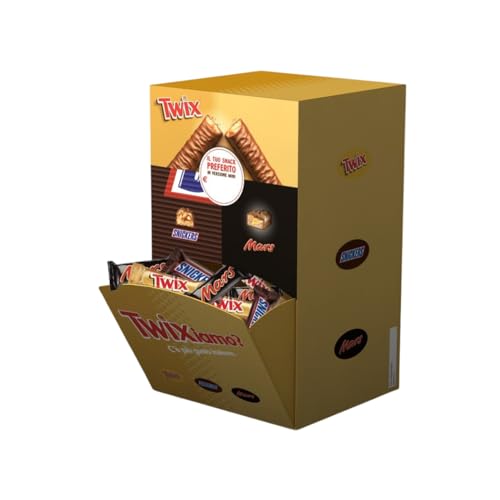 Mini Snack Linea Mars Minis Assortiti Mix Twix Snickers Mars Espositore 2 Kg