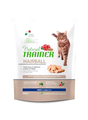 Natural Trainer Gatto Hairball Pollo, 1.5Kg