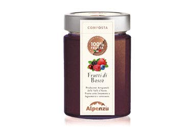 Alpenzu - Alpenzu - Composta Di Frutti Di Bosco 100% Frutta - 350Gr