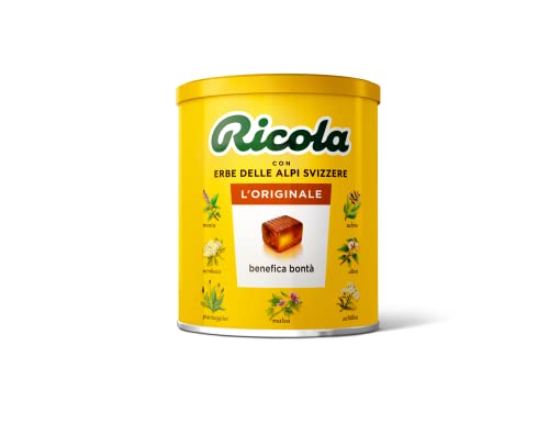 Caramelle Ricola Barattolo Zucchero L'Originale 250G